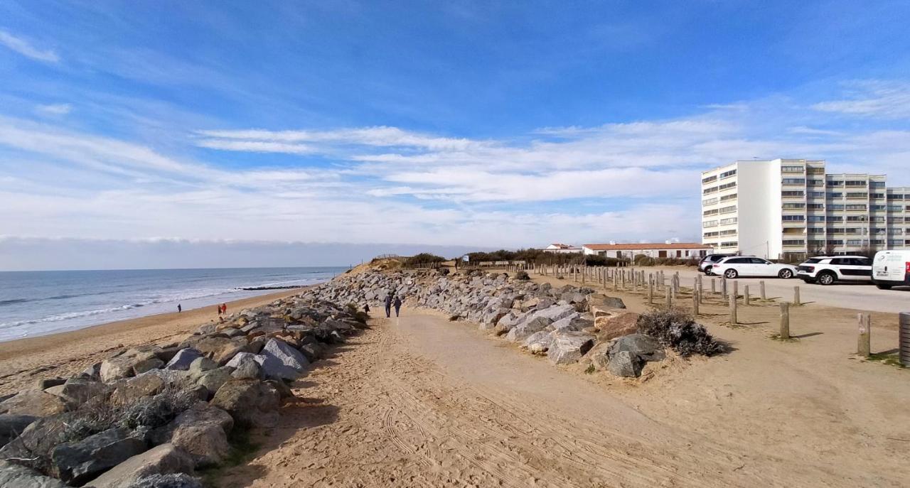 Appart Bord De Mer, 6 Places, Plage, Dune, Parking Gratuit, Rez De Chaussee Сент-Илер-де-Рие Екстериор снимка