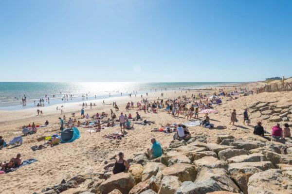 Appart Bord De Mer, 6 Places, Plage, Dune, Parking Gratuit, Rez De Chaussee Сент-Илер-де-Рие Екстериор снимка