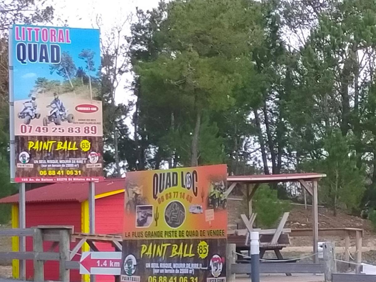 Appart Bord De Mer, 6 Places, Plage, Dune, Parking Gratuit, Rez De Chaussee Сент-Илер-де-Рие Екстериор снимка